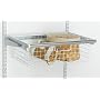 Rubbermaid 3J05 Configurations Sliding Wire Basket, White