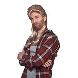 Blonde Redneck Mullet Wig
