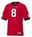 Nike Georgia Bulldogs #8 Red Authentic Football Jersey