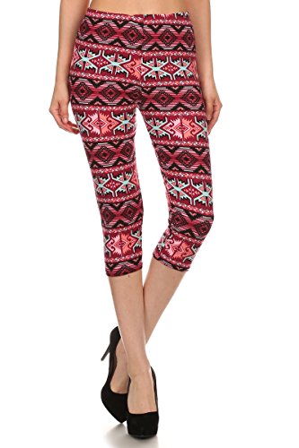 Lush Moda Extra Soft Capri Leggings - Variety of Prints