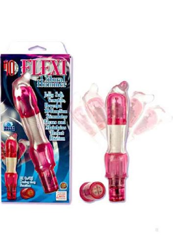 4194ithjJeL California Exotics 10 Function Flexi Clitoral Hummer Vibrator, Pink