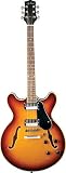 Jay Turser Jazz Guitars Jt-133-tsb Semi Hollow-body Electric Guitar, Tobacco Sunburst