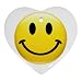 Heart Ornament (2-Sided) of Smiley Face (Angry, Christmas, Animated, Evil, Funny, Happy, Laughing, Y