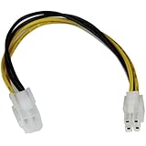 StarTech.com 8-Inch ATX12V 4-Pin P4 CPU Power Extension Cable (ATXP4EXT)