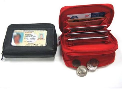 Womens Leather Mini Wallet ID Credit Cards Cash Coin Holder Case Organizer Puse