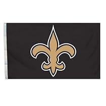 NFL New Orleans Saints Logo Only 3-by-5 Feet Flag with Grommetts
