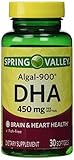 UPC 681131312660 product image for Spring Valley - ALGAL-900, DHA 450 mg, 30 Softgels | upcitemdb.com