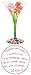 LOLITA MARTINI GLASS Valentines FLOWERS & CANDY