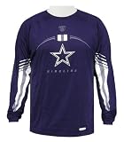 Dallas Cowboys Long Sleeve Speedwick Top by Reebok (XX-Large)