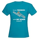 I've Got A Trombone Jazz Women's Dark T-Shirt by CafePress