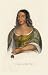 PO-CA-HON-TAS a Seneca Squaw McKenney Hall Indian Print 13 x 19 inch Fine Art Reproduction