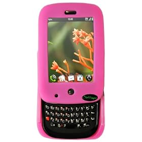 Premium Grade A silicon skin case for Palm Pre Pink