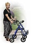 D-LITE Aluminum Rollator