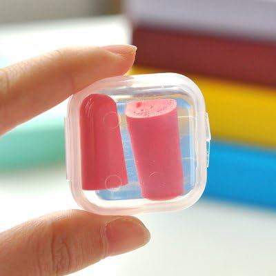 Earplugs for Sleeping Soundproof Earplugs (Red)
