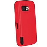 Amzer Silicone Jelly Case for Nokia XpressMusic 5800 (Red)