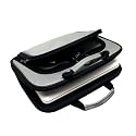 Samsung NC10 Netbook CaseCrown Premium Double Memory Foam Laptop Case with Extra Pocket (Nylon Grey)