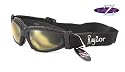 2010 Rayzor Professional UV400 Black 2 In 1 Ski / SnowBoard Sunglasses / Goggles, With a Clear Yellow Anti-Glare Clarity Lens and a Detachable Elasticated Headband.