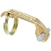 Dixon G34HRP Forged Brass Cam and Groove Hose Fitting, Replacement Handle with Ring and Pin for 3" and 4" Global Coupler