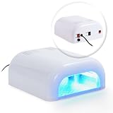 Professional 36 Watt UV Beauty Salon Nail Dryer - White