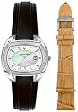 Women's Winter Park Black Leather Diamond