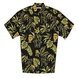 Tommy Bahama Big & Tall Tropical Maze Hawaiian Camp Shirt