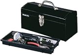Stack-On SHB-16 16-Inch Multi-Purpose Steel Tool Box, Black