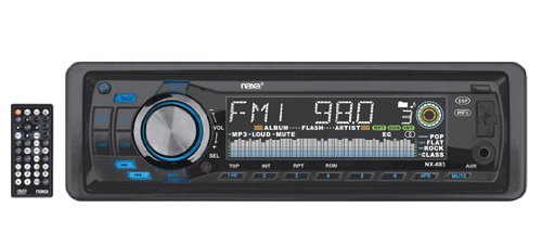 Naxa NX-683 Fold Down Full Detachable PLL Electronic Tuning Stereo AM/FM.MPX Radio MP3/CD Player