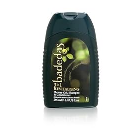 Badedas Revitalising Shower, Shampoo and Conditioner with Extract of Horse Chestnut Bath And Shower Gels