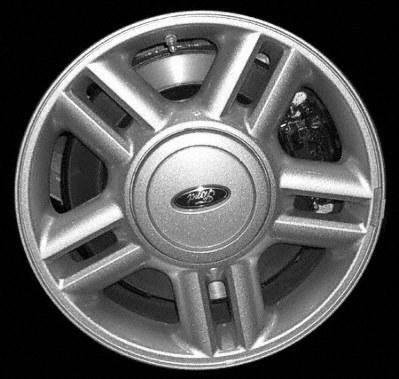 03 FORD EXPEDITION ALLOY WHEEL RIM 17 INCH SUV Diameter 17 Width 7.5 BIGHT SILVER 1 Piece Only Remanufactured (2003 03) ALY03517U20