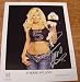 TORRIE WILSON AUTOGRAPHED WWE WRESTLING PROMO PHOTO # 1098