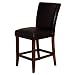 Kitchen & Housewares : Brown Vinyl Barstool - Set of 2