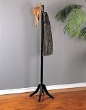 Contemporary Coat Rack - Merlot