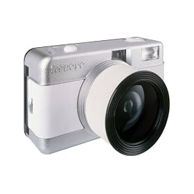 Lomo Lomography Fisheye Fish Eye Silver White Compact 35mm camera
