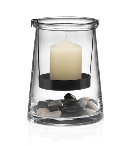 Medium Pebble Hurricane Lamp