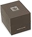 Anne Klein Women's AK/1246BKGB Black and Gold-Tone Black Enamel Open Link Bracelet Watch