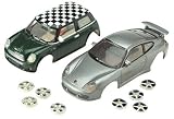 Super Slicks 2.0 Mini RC Body Kit - Mini Cooper S & Porsche 911 GT3