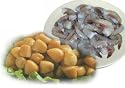 1 lb. Smoked Scallops and 2 lbs. Jumbo Shrimp