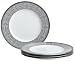 Noritake Rochelle Platinum 9-Inch Accent/Luncheon Plates, Set of 4