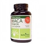 Maca Power - Pure Dry Raw Maca Root - 100 Vegetarian Capsules
