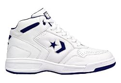 Converse Athletic Basketball High Top Leather White/Navy 1j745