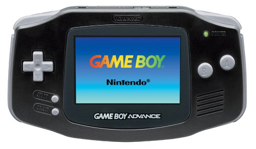 Childrens Toyshop  Video Games : Game Boy Advance Console - Black