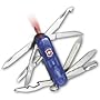Victorinox Swiss Army Midnite MiniChamp Pocket Knife (Translucent Sapphire)