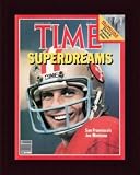 Joe Montana, San Fransisco 49ers Quarterback / TIME Cover: January 25, 1982, Art Print by TIME Magazine