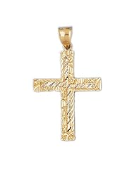 CleverEves 14k Gold Pendant Cross 5.8 - Gram(s)