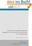 Chartes de la famille de Reinach d�po...