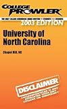 College Prowler University of North Carolina (Collegeprowler Guidebooks)