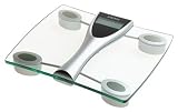 HoMedics SC-403 Glass-Top LCD Lithium Scale