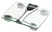 HoMedics SC-403 Glass-Top LCD Lithium Scale