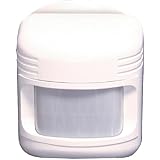 Heath Zenith SL-6030-WH-A 180 Degree Wireless Motion Sensor, White