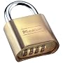 Master Lock 175D Set-Your-Own Combination Lock, Solid Brass